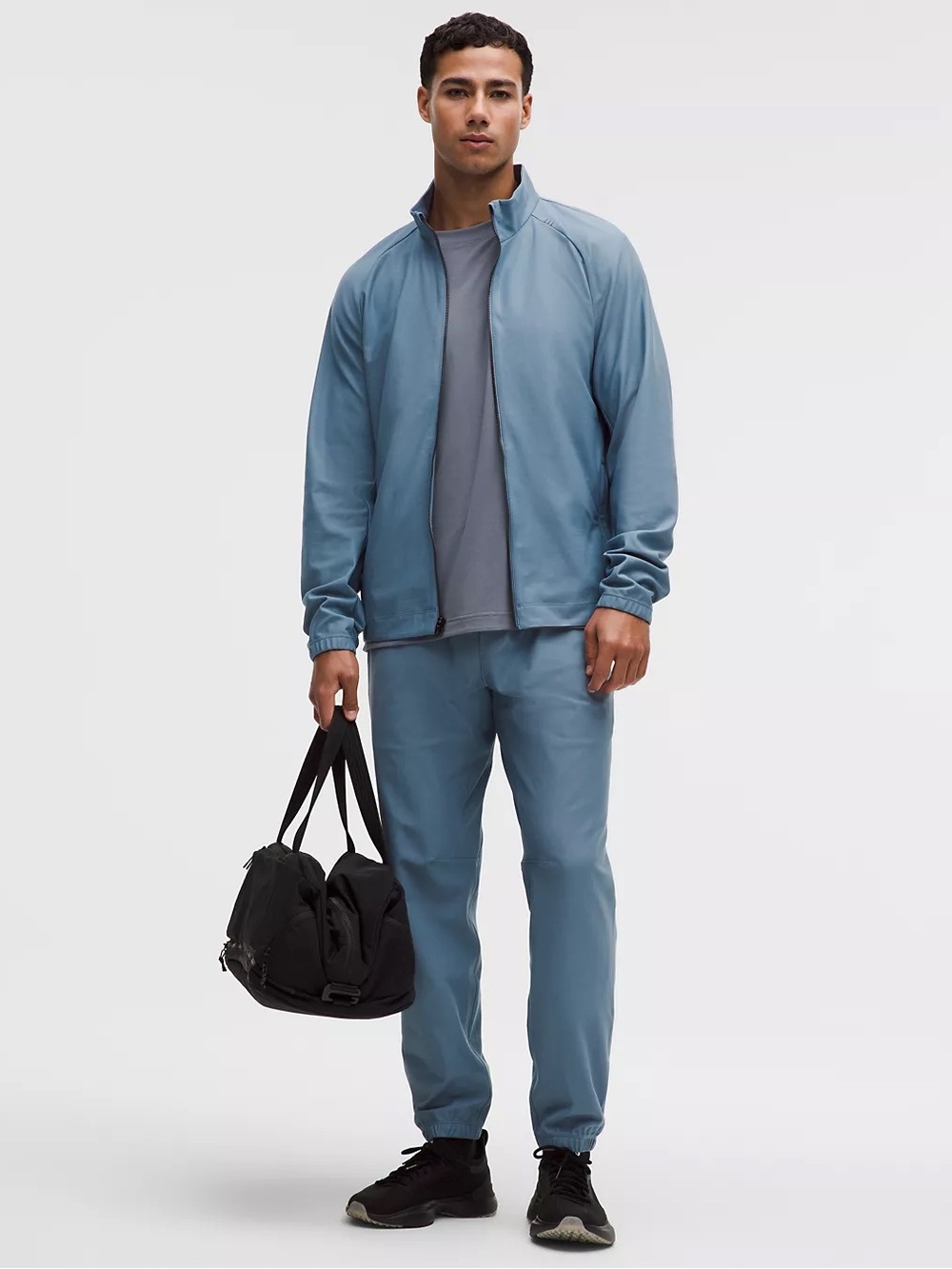 Lululemon Knit Warm-Up Jogger Regular Steel Blue Large L NWT Men’s Training Pant